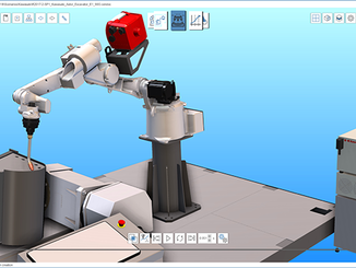 Unternehmen sind mit K-Virtual in der Lage, die komplette Leistungsfähigkeit ihrer Kawasaki Roboter innerhalb individueller Automatisierungslösungen vollständig auszuschöpfen Bild: © Kawasaki Robotics