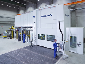 MJ Gerüst has now placed an order with Schuler for its third 4,000-kilonewtoen servo press. © Schuler