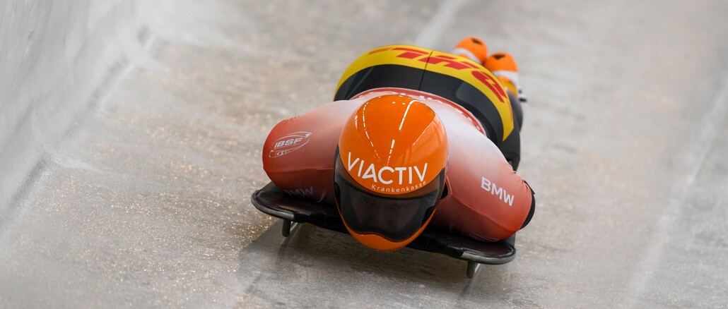 The skeleton sleds must comply with clearly defined regulations and be individually adapted to the riders. Image: © International Bobsleigh and Skeleton Federation (IBSF)