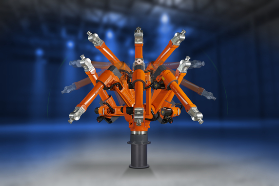 Die umfangreiche Auswahl an Qirox-Robotern ermöglicht individuelle Lösungen für das automatisierte Schweißen. Bild:© Cloos