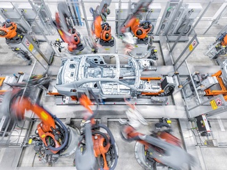 Kuka ist bei den deutschen Automobil-Premiumherstellern etabliert. Bild:© Kuka