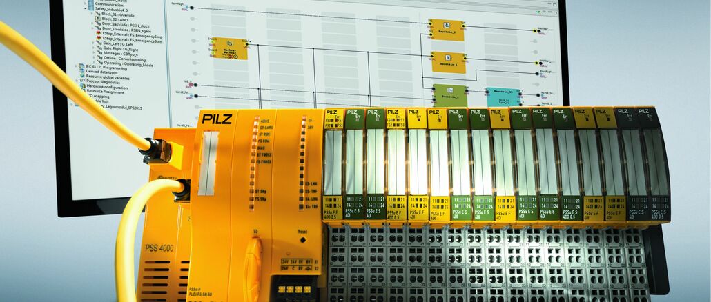 The PAS4000 software platform for the automation system PSS 4000 includes various editors and a wide range of software modules, including one for burner management, as used at Arcelor Mittal Gent. Image:© Pilz