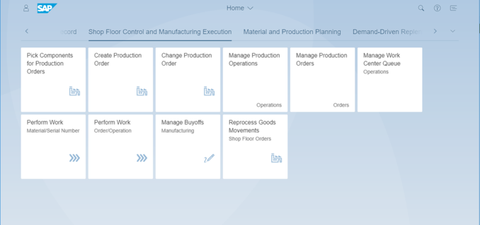 User interface: In addition to classic GUI transcations, users have access to a wide range of user-friendly applications in the SAP Fiori launchpad. Image: © Consilio