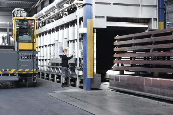 Das Spannungsarmglühen aller Stahlsorten schafft die notwendigen Voraussetzungen für die verzugsarme Weiterbearbeitung der Teile. © Meusburger