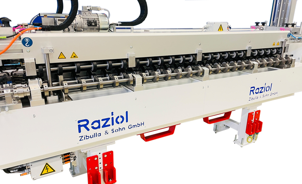 Trouble-free platinum transport and good maintenance options - in addition to efficient cleaning of the blanks - are the focus of the new development © Raziol