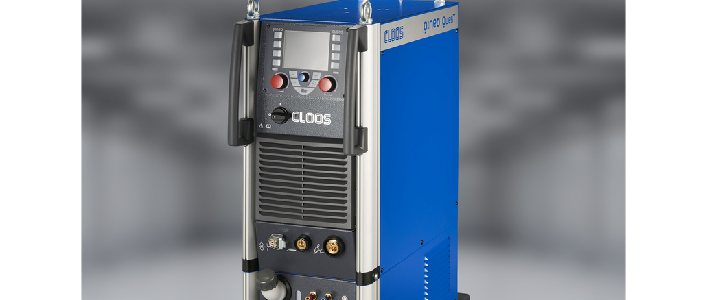 The new Qineo QuesT welding power source for high-end TIG applications expands the Cloos portfolio. © Cloos