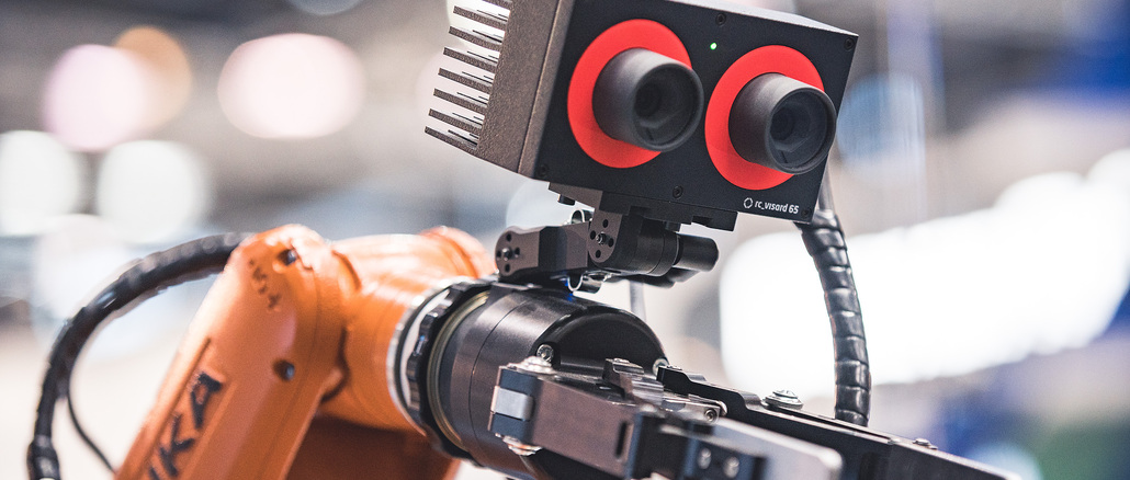Kameras geben Robotern Augen und machen sie flexibel. © Roboception GmbH