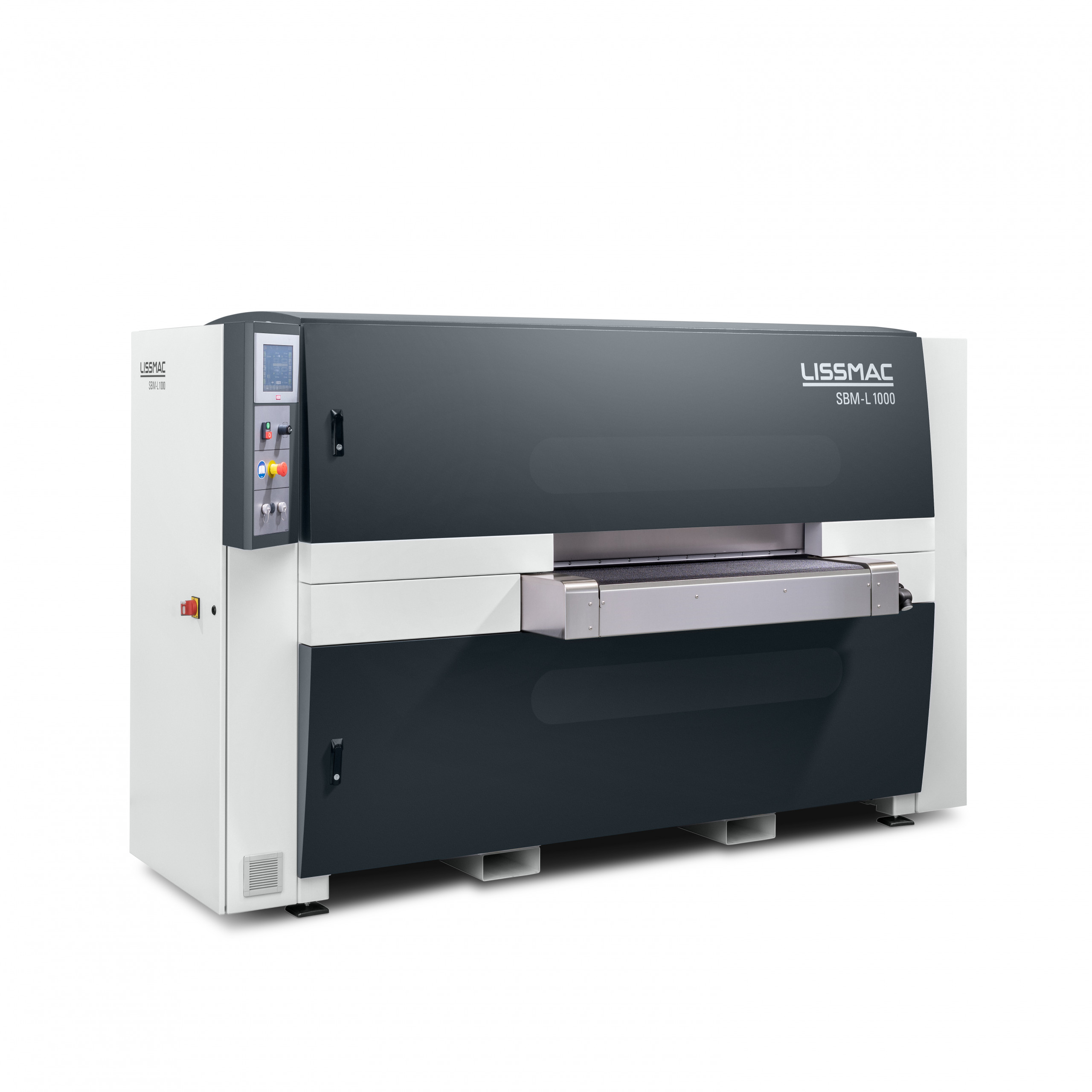 With the SBM-L 1000 G1S2 from Lissmac, steel, stainless steel and aluminum can be machined on both sides in just one operation using the dry process.