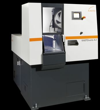 The Kastoverto A 2 automatic straight-cutting bandsaw provides users with a very compact machine. © Kasto