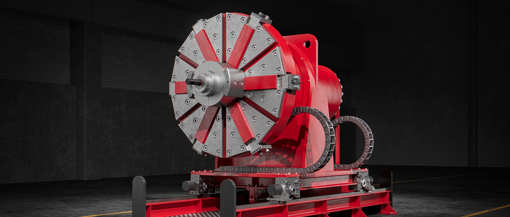 Die erste Maschine, die D&D zurzeit fertigt, richtet und expandiert die Rohrenden. © Dango & Dienenthal Maschinenbau