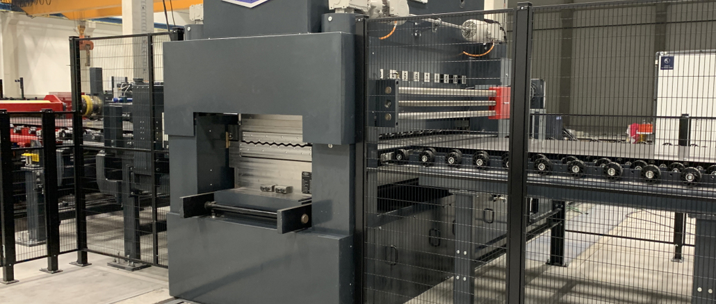 For the high-performance straightening machine, Georg has supplied three straightening cassettes adapted to the properties of the different materials. © George