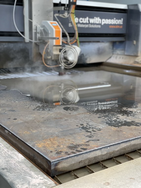 With the BremiumCut, even 250 mm thick workpieces could be cut. © Seck