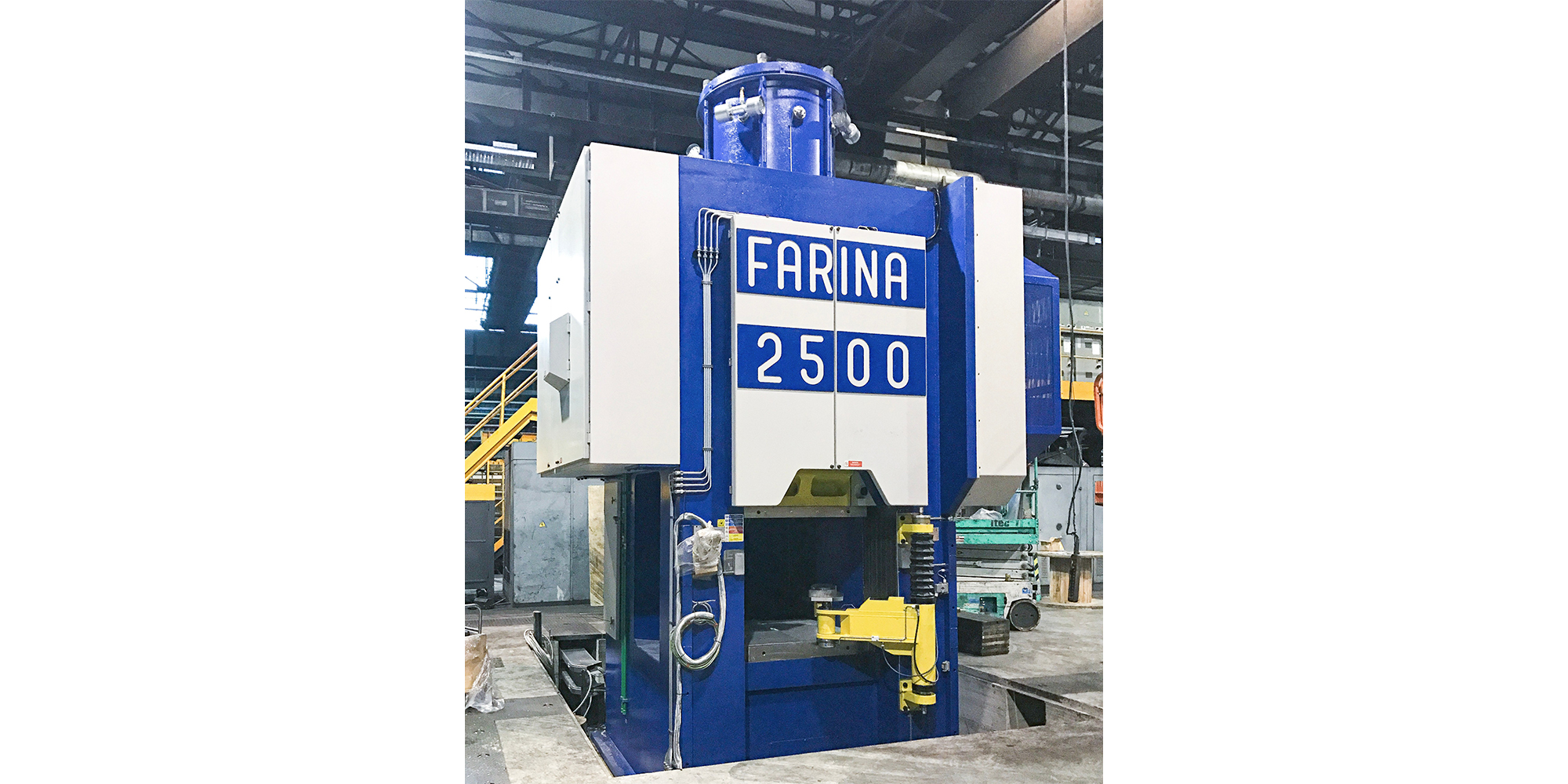Since the 1970s, Farina Presse has designed and produced only hot forming lines. © Schuler