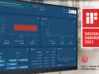 The newly developed control and regulation software Meviweb of IMS Messsysteme GmbH wins an iF Design Award as second award after the Red Dot. © IMS