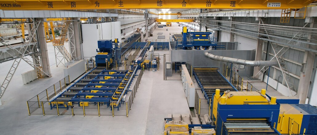 At CMCS, the fully automated and interlinked preservation line makes a significant contribution to the expansion of business activities around the construction of passenger ships. Short throughput times with high process stability and minimal personnel requirements ensure a competitive edge in the processing of sheets and profiles. © Rösler Surface Technology