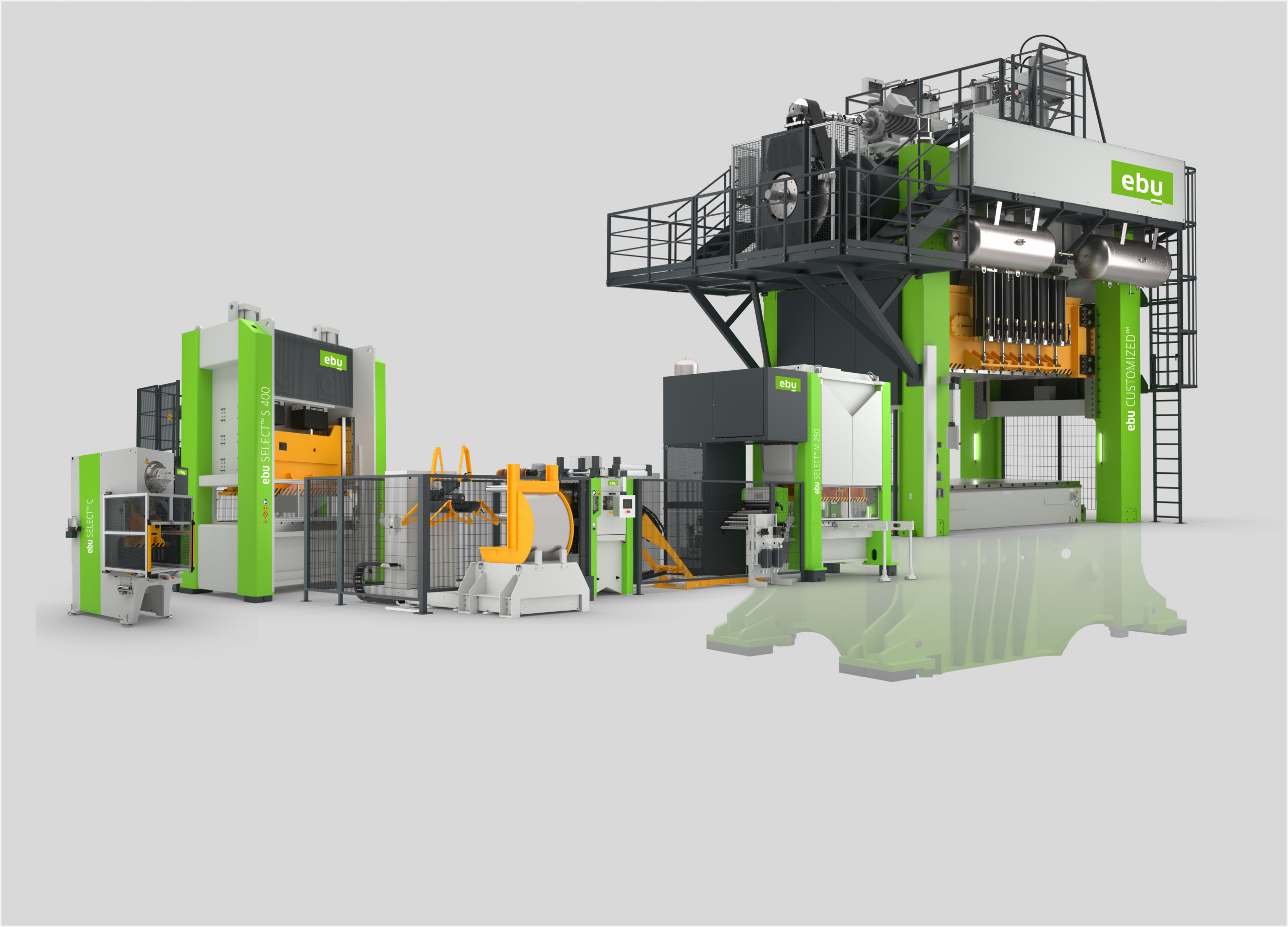 Cross-module system for high-tech presses - bbr Bänder Bleche Rohre