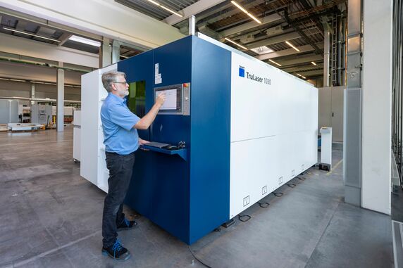 Trumpf will introduce the Eco Cooler to the market starting at EuroBlech for the TruLaser 1000 to 5000 laser cutting machine series. © Trumpf