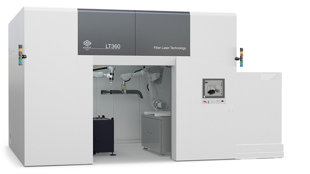The LT360 is available in various configurations. For example, it can be equipped with a robot. © BLM