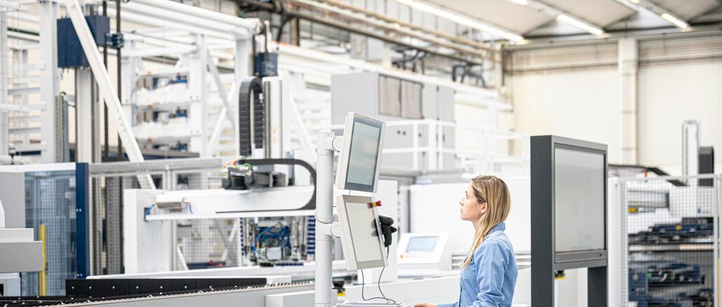 Trumpf setzt beim Ausbau seiner Smart Factory Lösungen stark auf Partnerschaften und offene Standards. © Trumpf