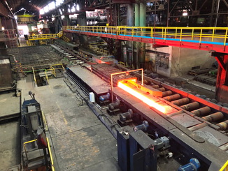 Walzwerk des Stahlwerks von ArcelorMittal in Rodange © ArcelorMittal