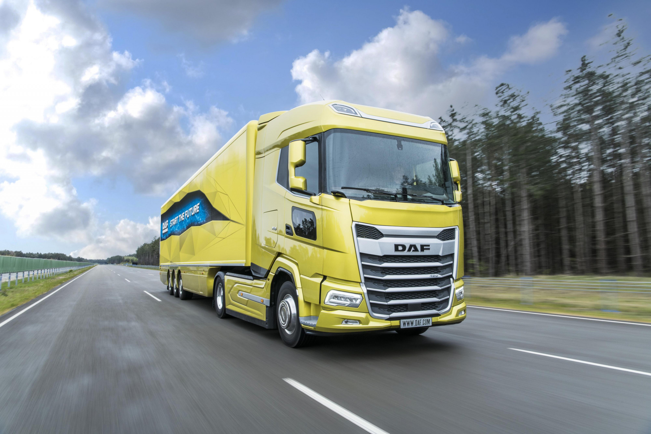 High-tech from DAF: Graepel supplies dozens of assemblies and components for all of the Dutch manufacturer's truck series © DAF