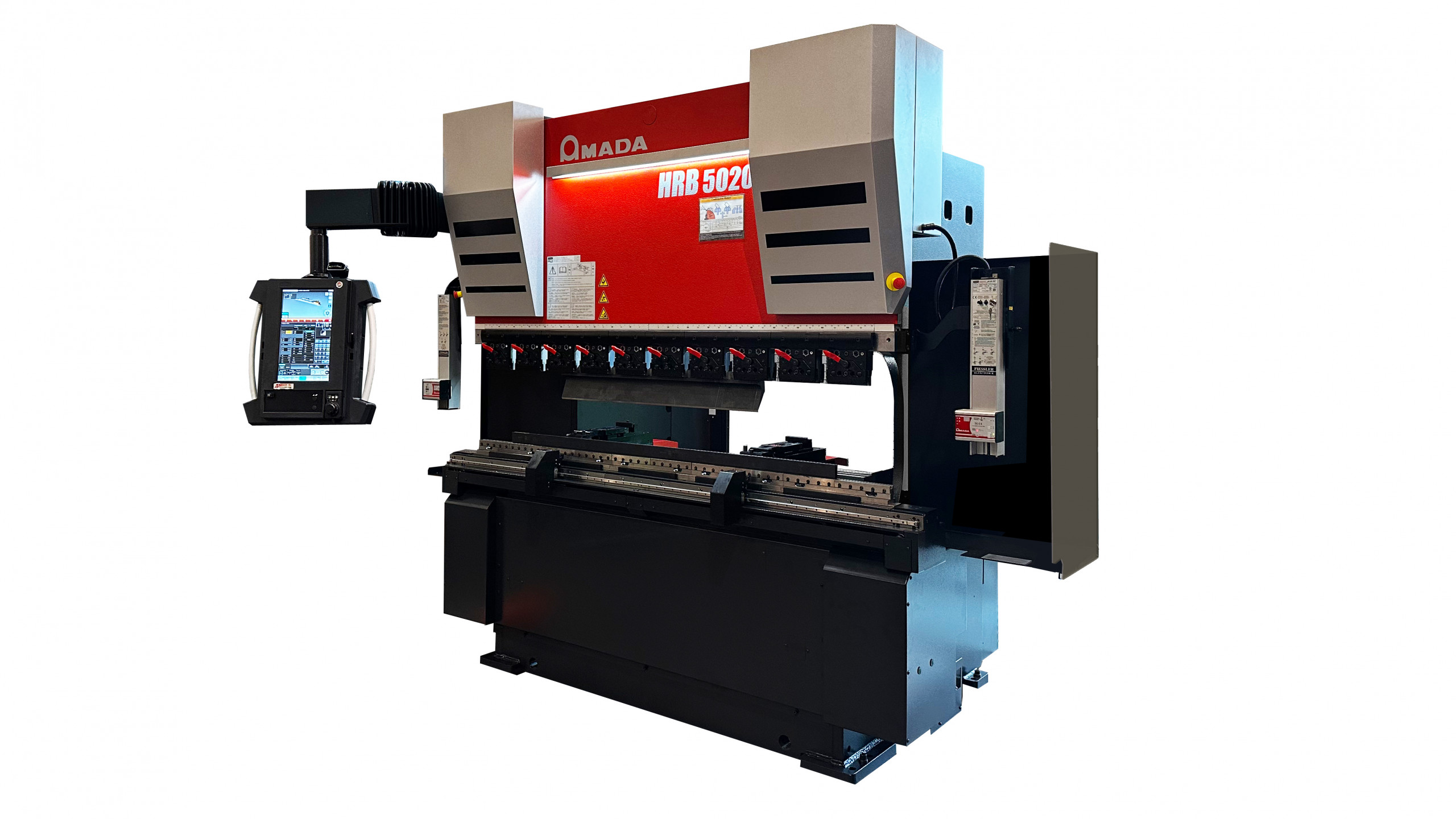 With Lite mode, auto crowning system, optimized dimensions and plenty of other optional features, the Amada HRB press brake series ensures contemporary ease of use and high production efficiency. © Amada
