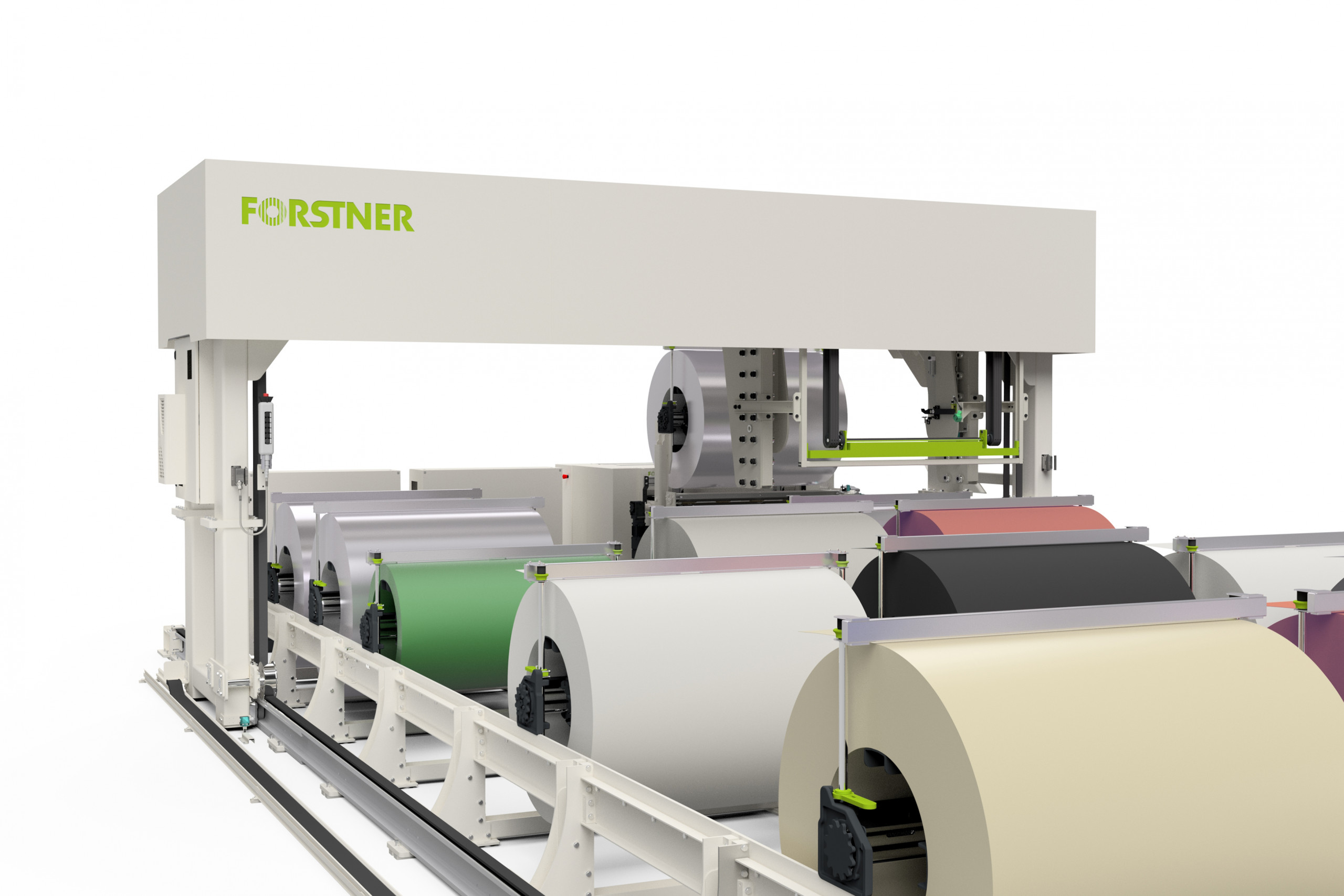 The Forstner system reduces set-up times to a minimum. © Cidan