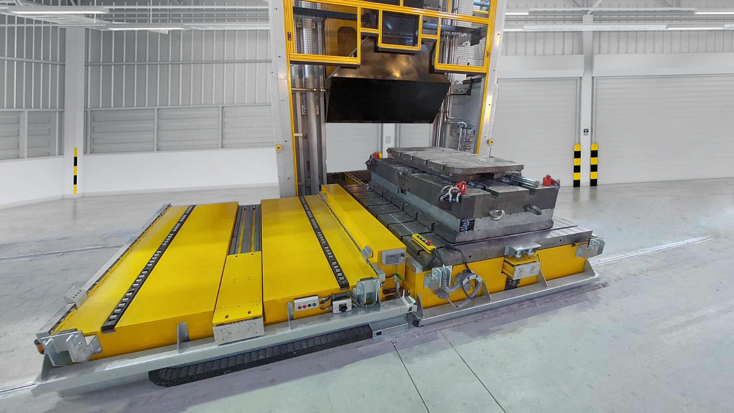 ... Roemheld has launched a new, rail-guided shuttle table © Roemheld