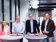 (von links) Sandrina Sieverdingbeck, Geschäftsführerin Deumu (Deutsche Erz- und Metall-Union GmbH); Holger Kreetz, Uniper SE COO; Gunnar Groebler, Salzgitter AG CEO; Christian Stuckmann, Uniper SE VP Business Development Hydrogen © Salzgitter AG