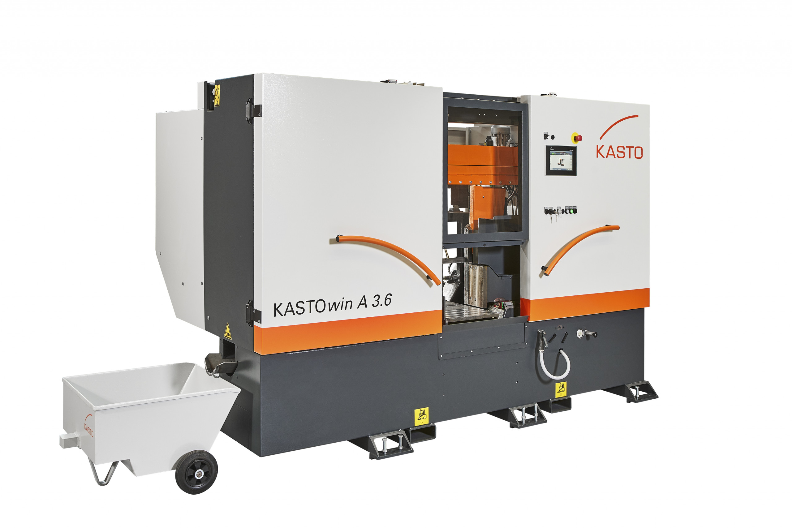 The Kastowin A 3.6 high-performance automatic band saw is suitable for series cuts in materials that are easy to difficult to machine © Kasto
