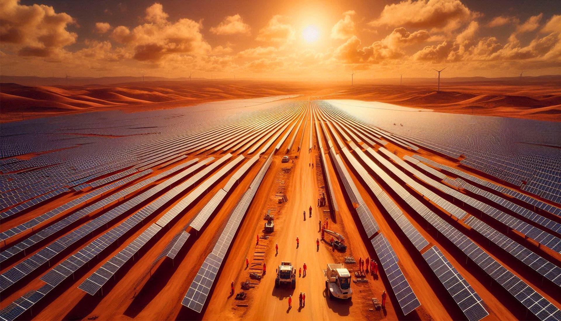 In 2023, 447 GW of new solar capacity was connected to the grid worldwide. This represents an exceptional growth rate. © Pixabay / Bruttos