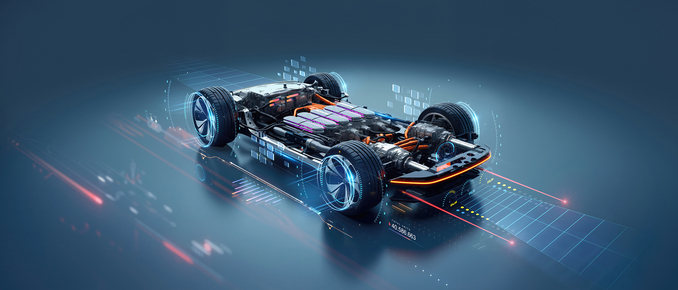Der Umstieg auf Elektromobilität stellt die Automobil-Hersteller vor neue Herausforderungen in der Fertigung. Copyright: Scansonic MI GmbH - stock.adobe.com
