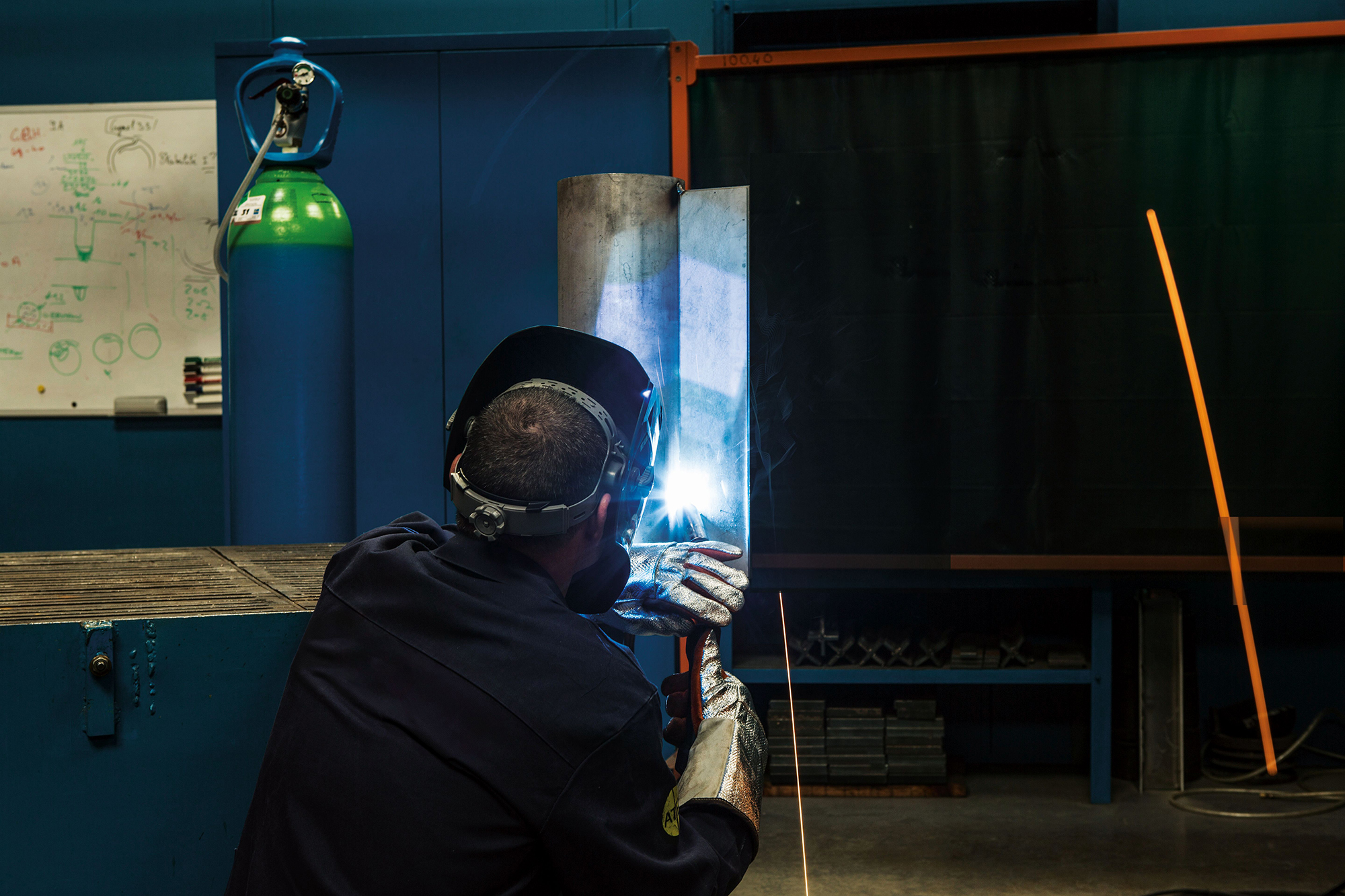 The arc control and the choice of shielding gas are decisive for the quality of the weld seam on high-alloy steels. © Air Liquide