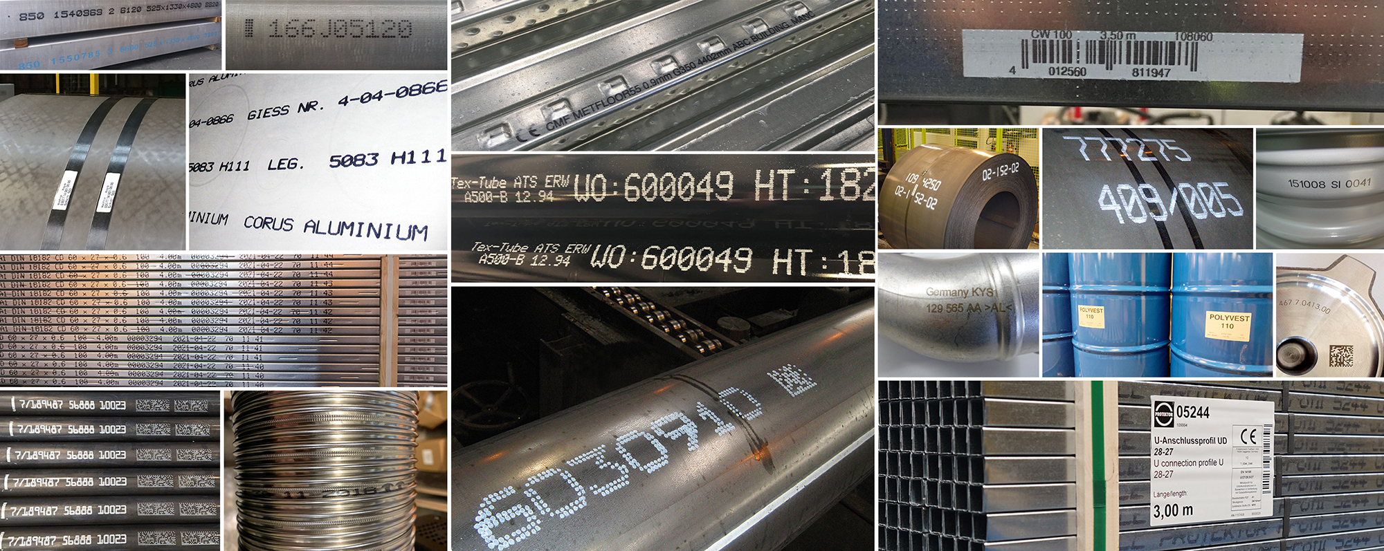 REA Elektronik supplies high-performance solutions for indispensable marking in sheet metal processing with ink, laser or labels. © Rea