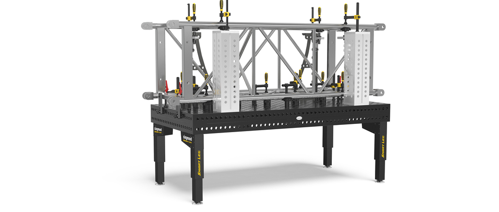 2_Siegmund Schweißtisch mit Smart Siegmund-Schweißtisch mit Truss-Aufbau © Bernd Siegmund GmbH