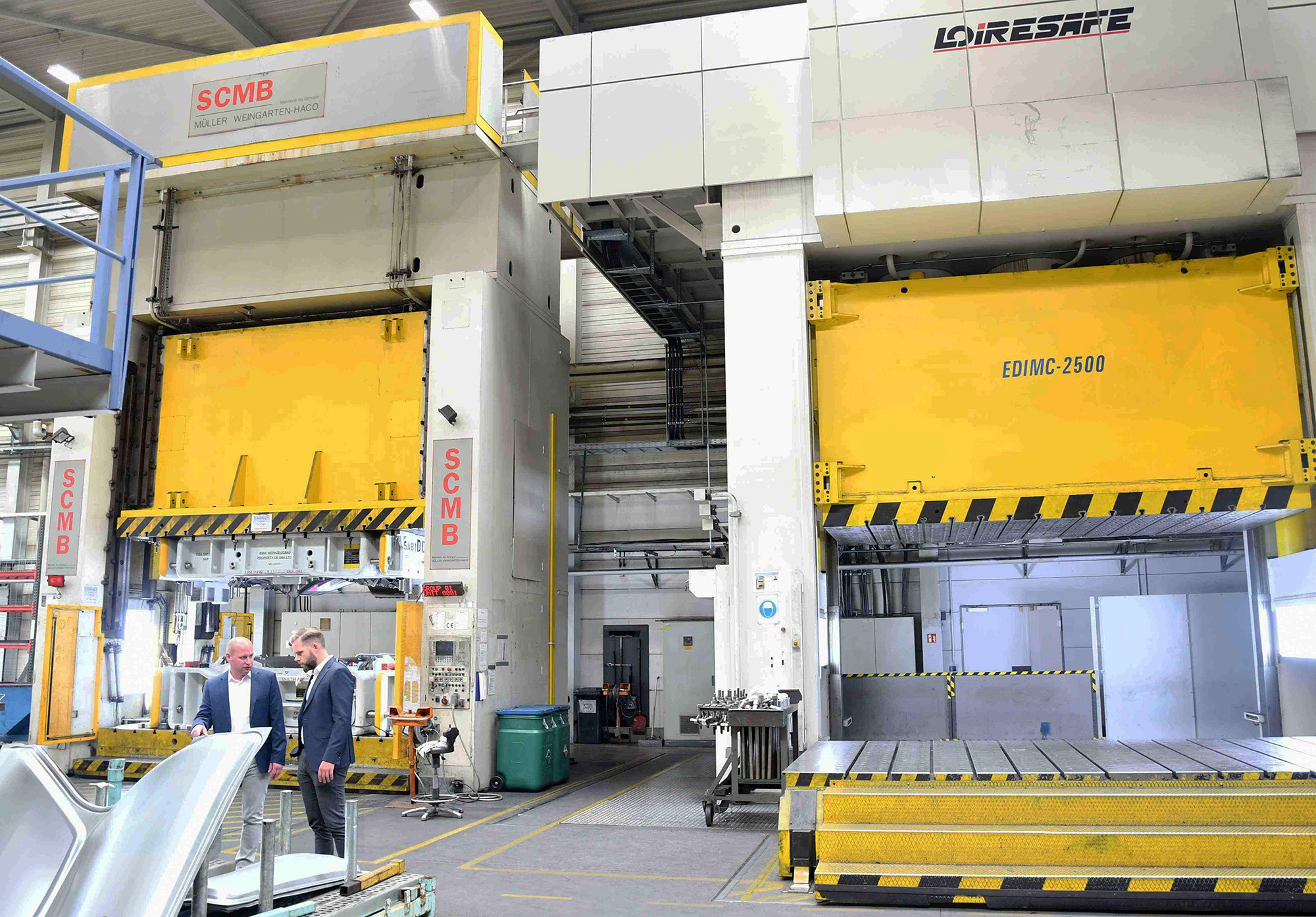 SWZ's key technologies include two test presses for molds, one with a 4.5 m table and one with a 5 m table. © SWZ/AutoForm