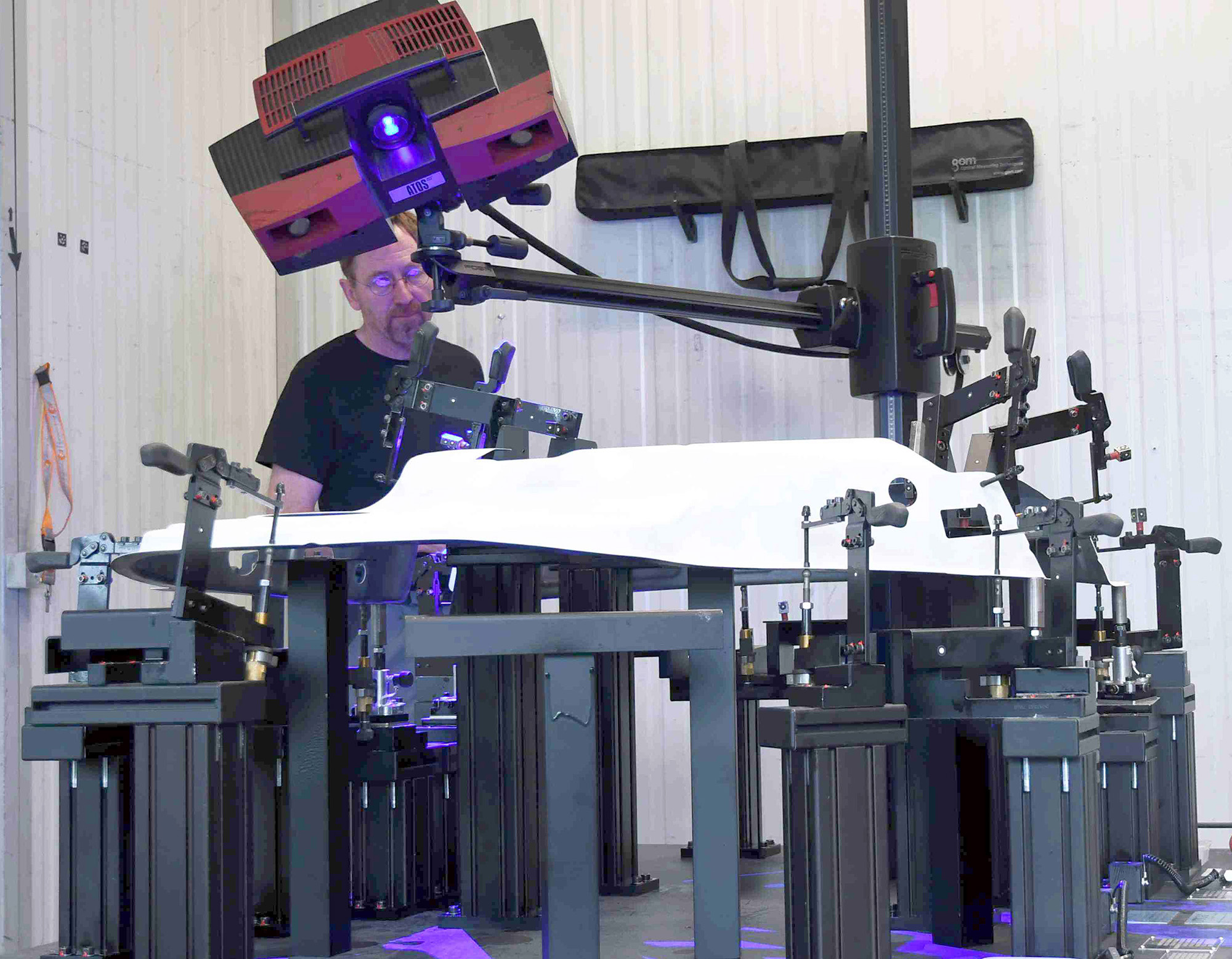 A component is optically measured. © SWZ/AutoForm
