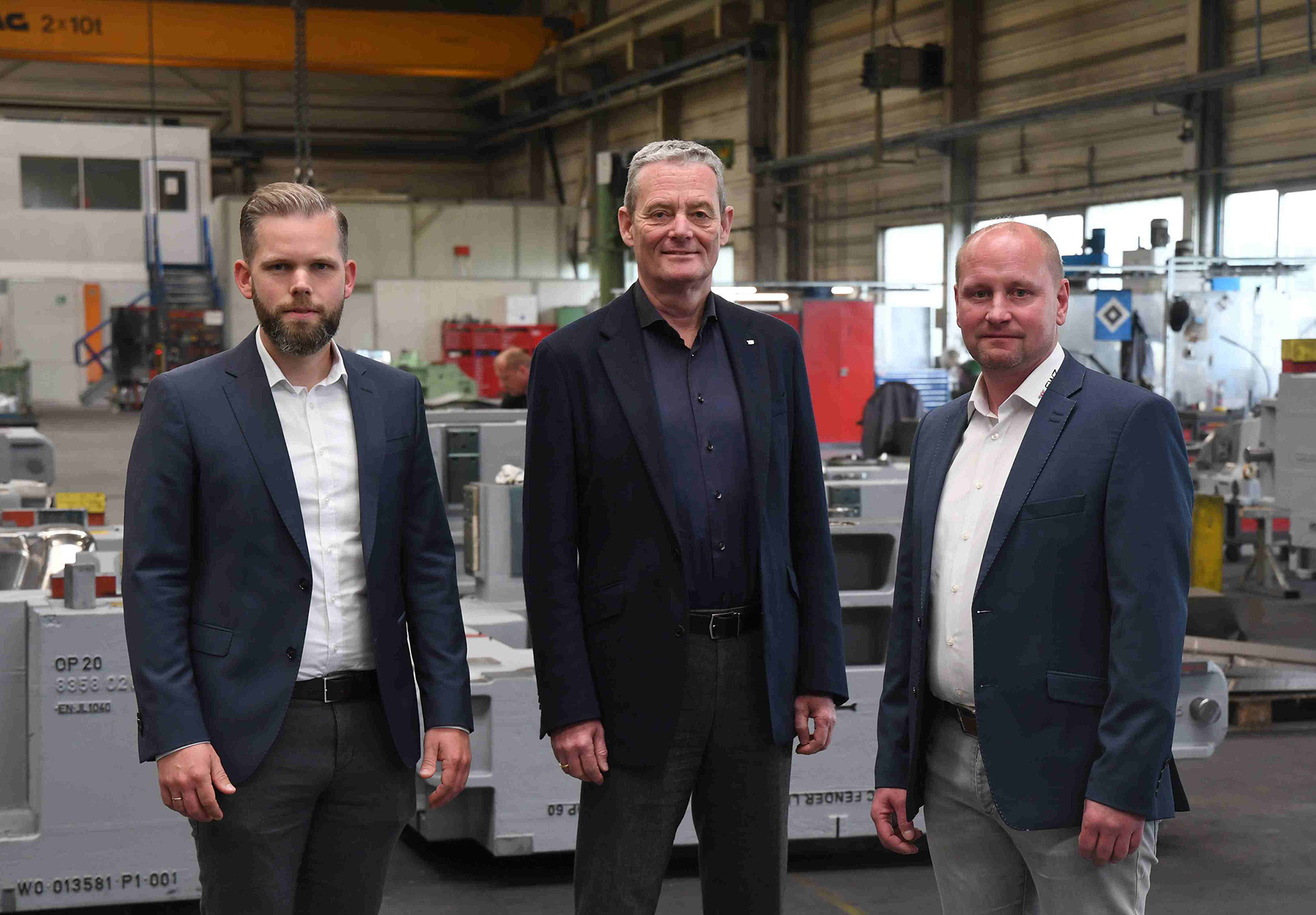 Leonard Krauss, Christian Siebenwurst and David Weber (from left). © SWZ/AutoForm