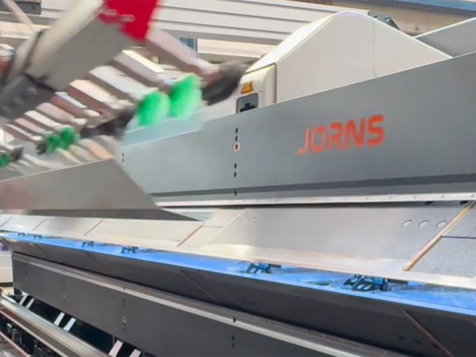 Die Jorns-Doppelbiegemaschine JDB kann mit einer Länge von 3.2 bis 12.2 m geliefert werden. © Jorns