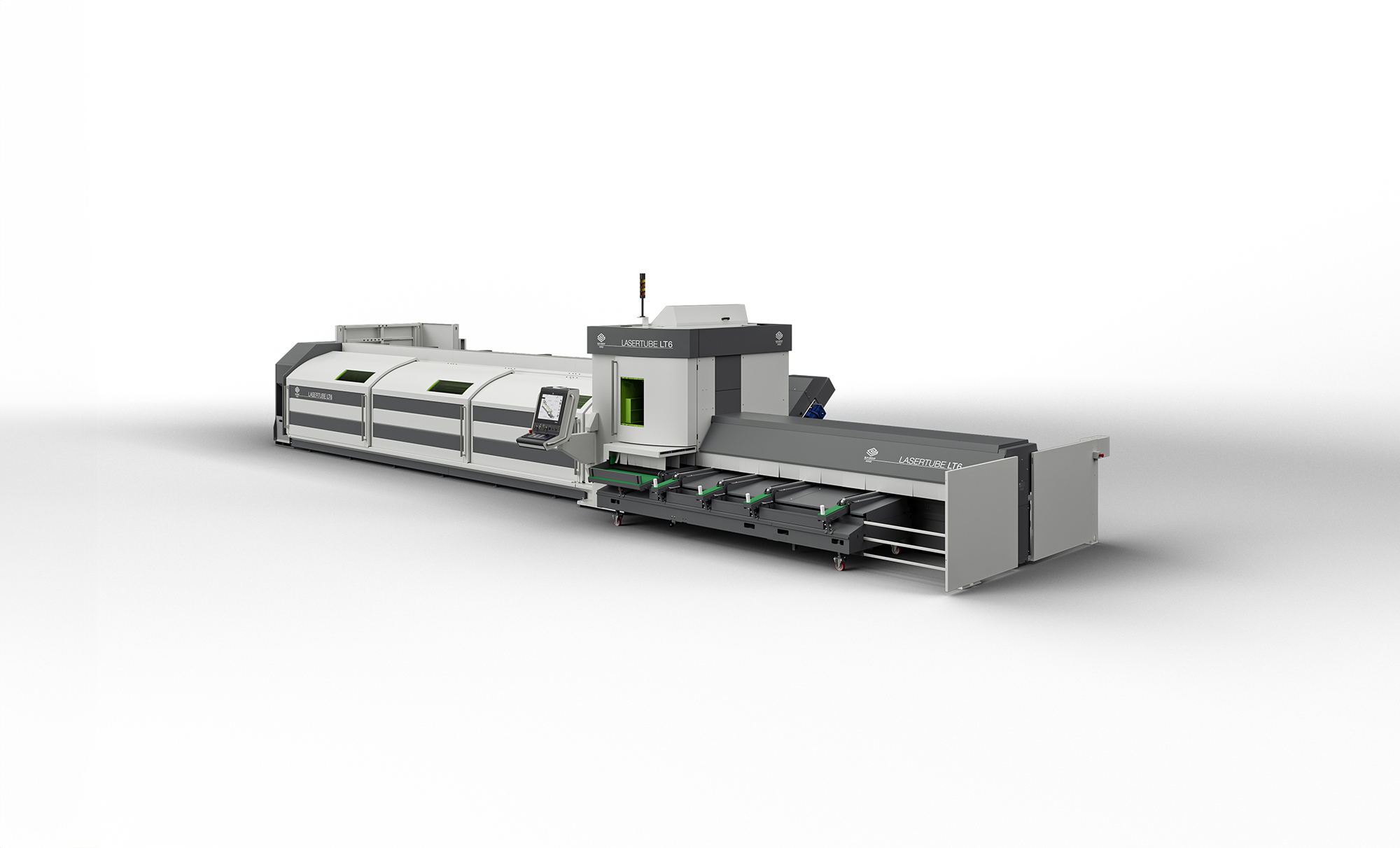 The new LT6 tube laser from the BLM Group combines cutting-edge technology with a special price-performance ratio, making it an attractive solution for entry-level tube laser cutting. © BLM Group