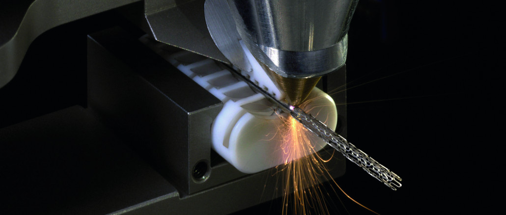 The new "Bystronic Rofin" division offers laser systems for medical technology production, among other things. © Bystronic