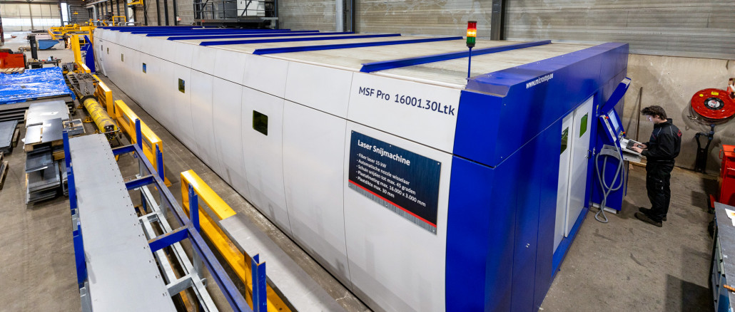 Um Präzision und Effizienz zu sichern, setzt das niederländische Familienunternehmen Dulasta unter anderem auf die neue Laserschneidanlage MSF Pro von MicroStep. © Microstep Europa GmbH