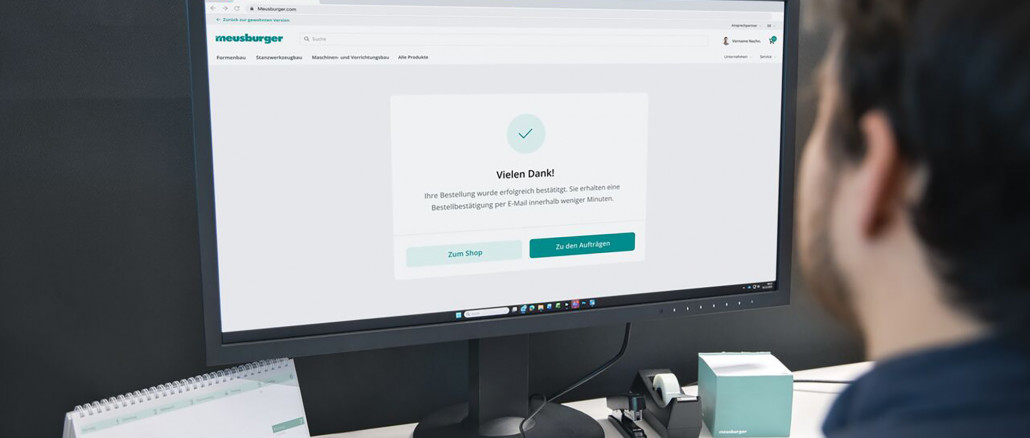 Mit dem neuen Bestellportal will Meusburger seinen Kunden den E-Mail-Verkehr und Medienbrüche ersparen. © Meusburger