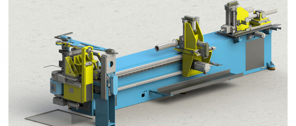 Die Rohrbiegemaschine CNC 80 E TB MR wird auf der Tube demonstrieren, wie Serienleistung und Prozessstabilität zusammenwirken. © Schwarze-Robitec