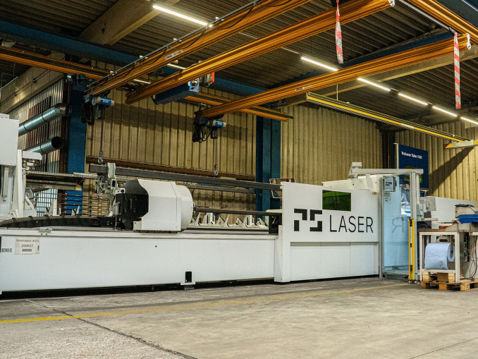 Eine neue Trulaser Tube 7000 ist in die Fertigung von PS Laser vor wenigen Monaten eingezogen. © PS Laser