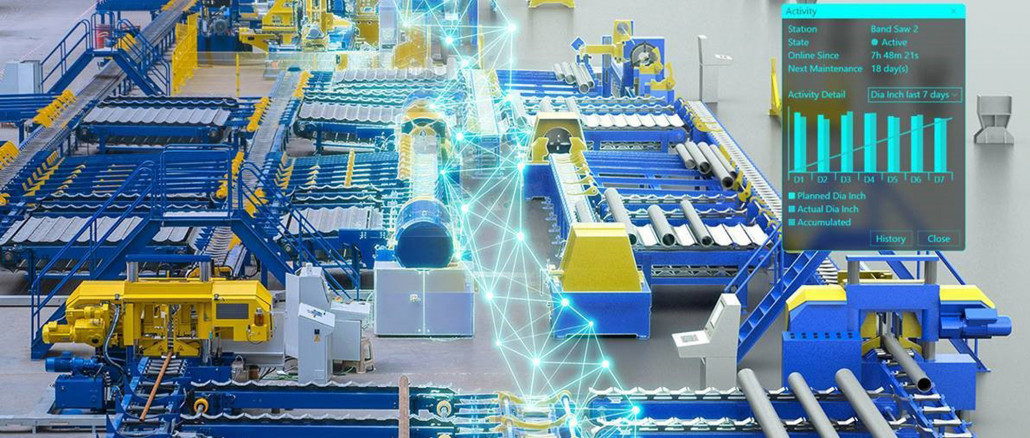 Ramp works with detailed information on stations and machines and thus enables data-based, realistic route planning. © 3r Solutions