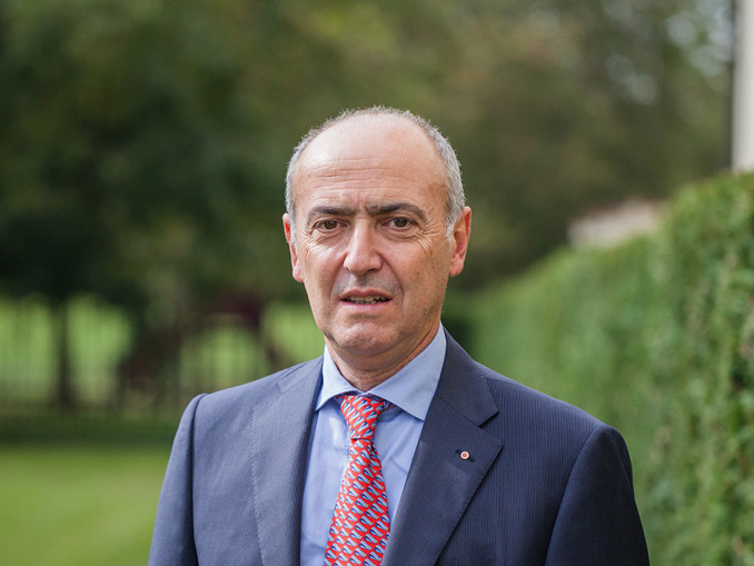 Präsident Riccardo Rosa, © Ucimu