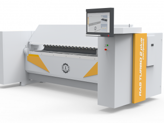 The Turbo2plus Compact folding machine requires little space despite its long bending length. © RAS Reinhardt