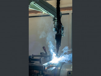 Automated welding at Stadler Anlagenbau has been given a further boost by the Tawers G4 welding robot system. © Panasonic Factory Solutions