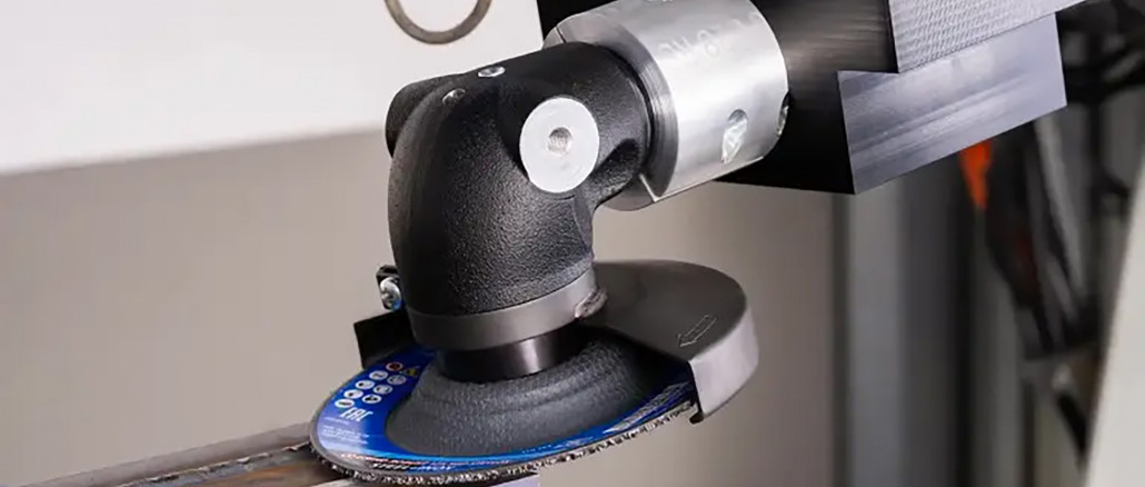 The viewing windows of the CC-Grind View grinding wheel allow better process control. © Horse